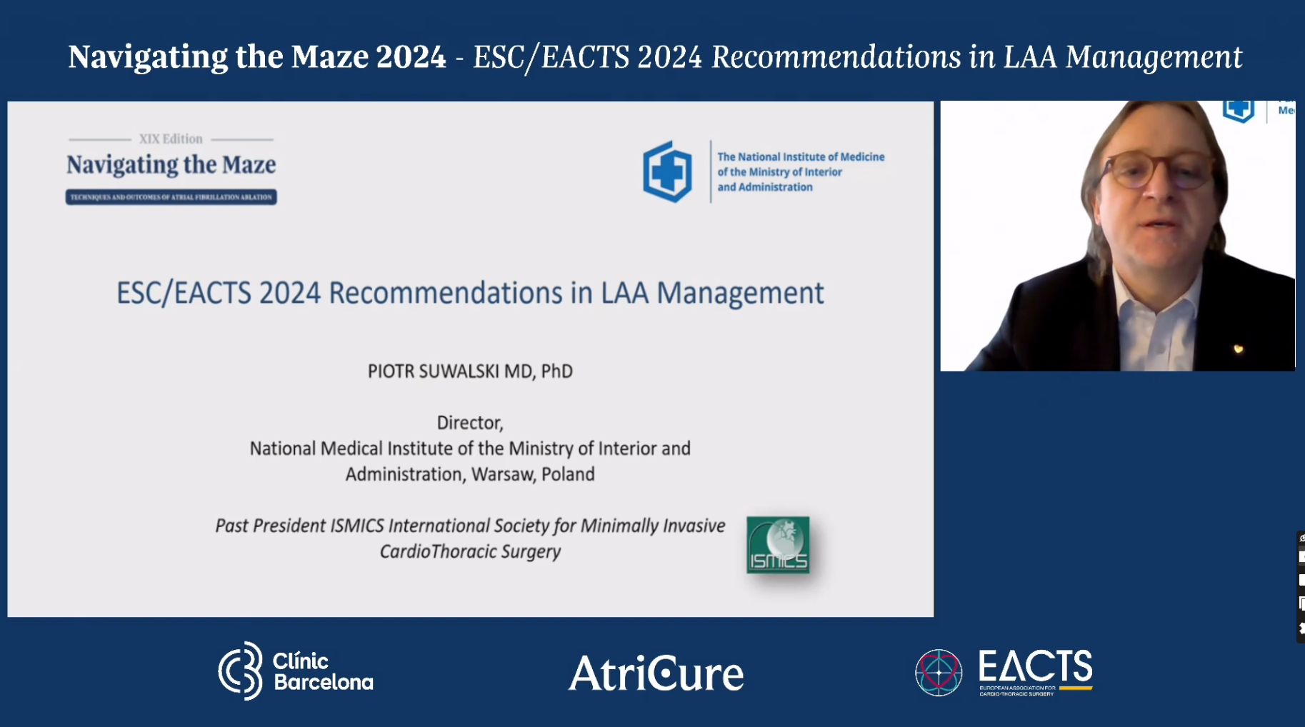 ESC-EACTS 2024 Recommendations in LAA Management