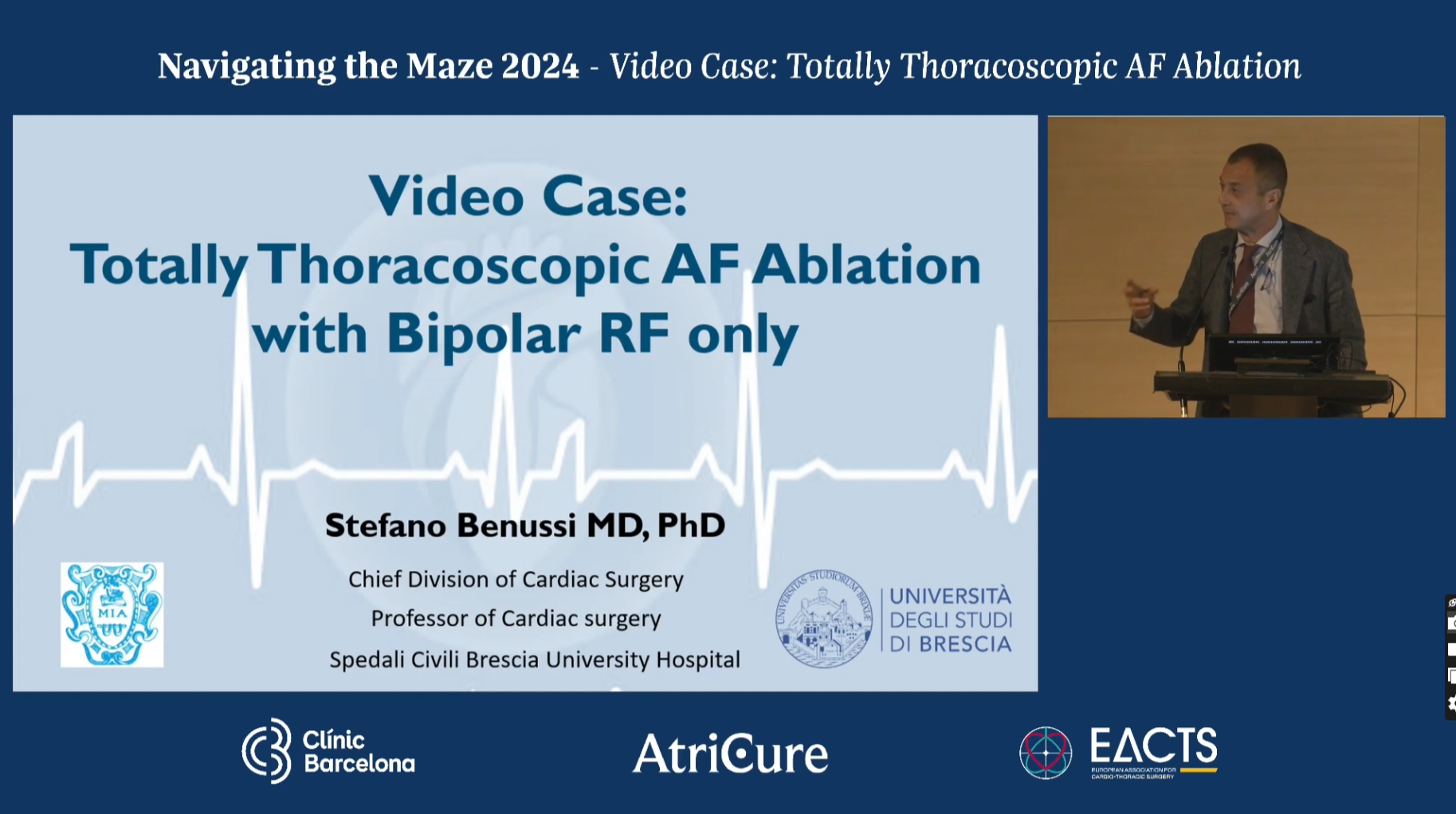 Video Case: Totally Thoracoscopic AF Ablation